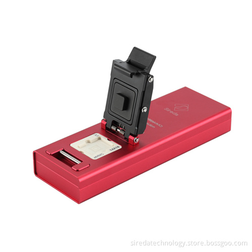 BGA169 Socket USB Solution_14X18mm_Perform, eMMC Socket with USB, eMMC adapter